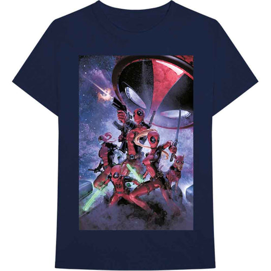 Marvel Comics T Shirt - Deadpool Family
