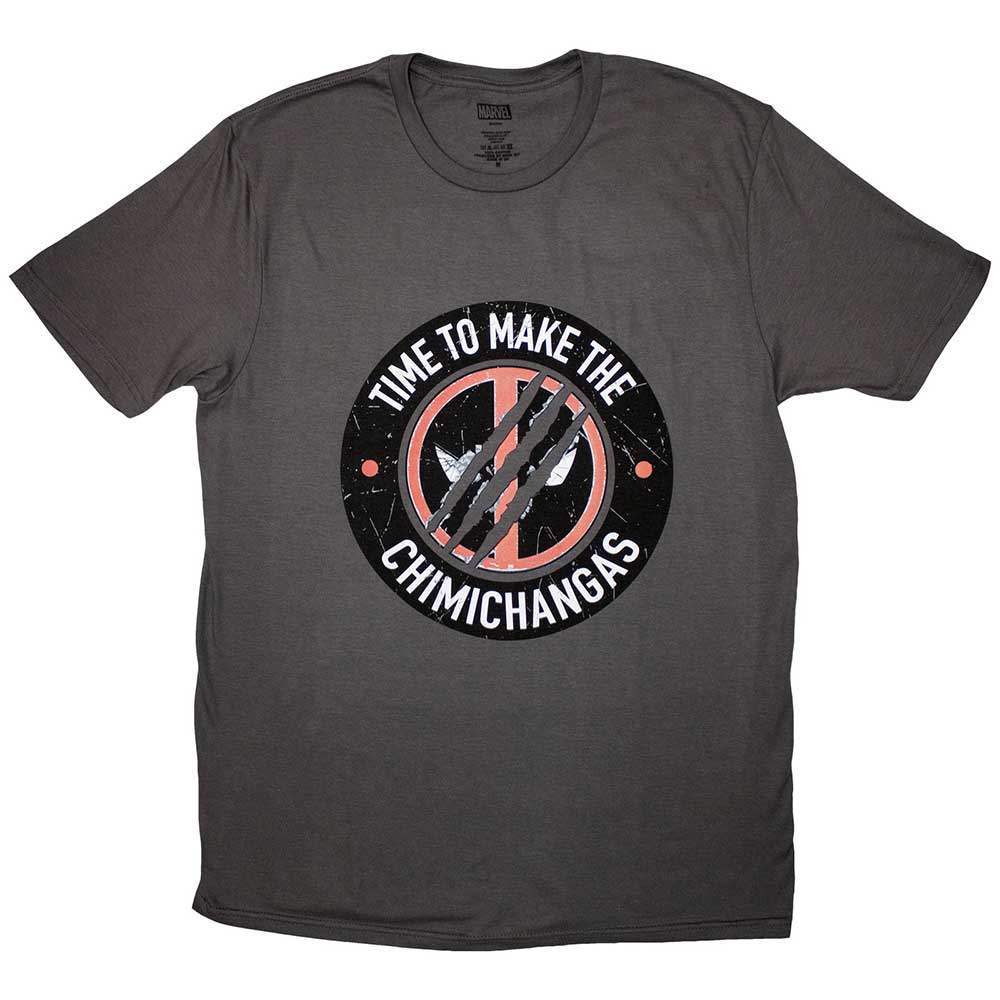 Marvel Comics T Shirt - Deadpool Chimichanga