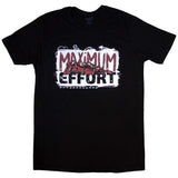 Marvel Comics T Shirt - Deadpool Maximum Effort