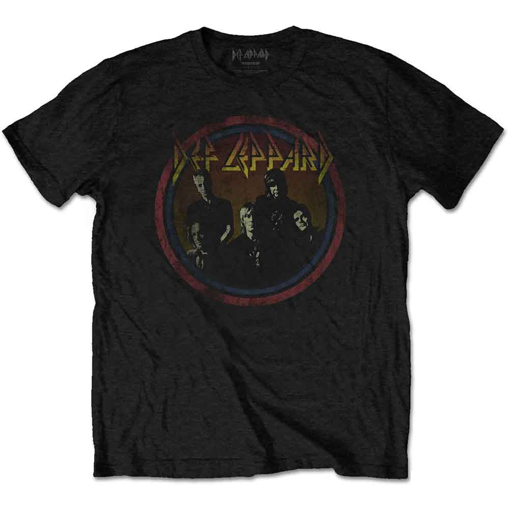 Def Leppard T Shirt - Vtge Circle