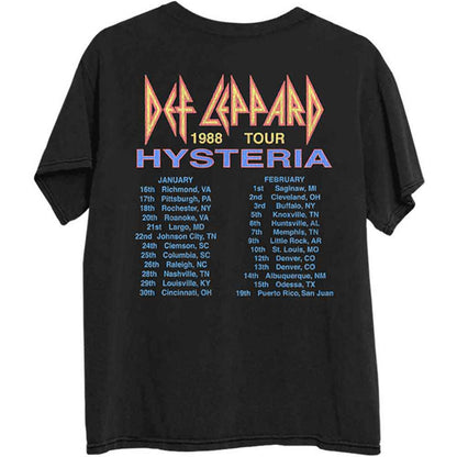 Def Leppard T Shirt - Hysteria '88