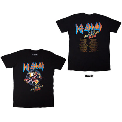 Def Leppard T Shirt - North American Tour | Buy Now For 24.99