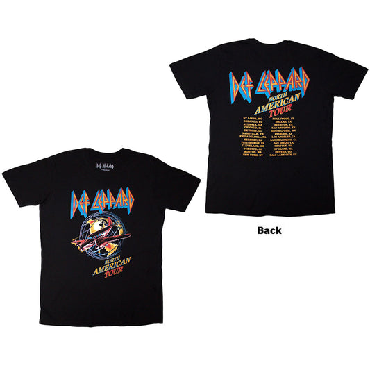 Def Leppard T Shirt - North American Tour | Buy Now For 24.99