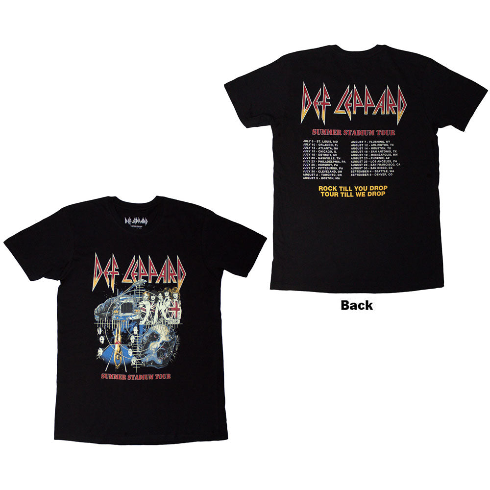Def Leppard T Shirt - Summer Stadium Tour | Buy Now For 24.99