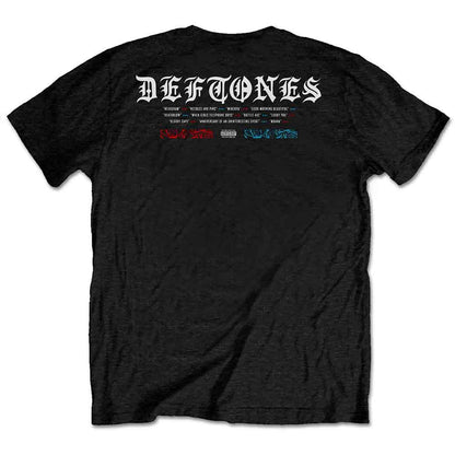 Deftones T Shirt - Static Skull