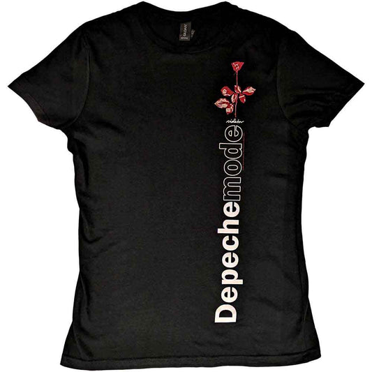 Depeche Mode Woman's T Shirt - Violator Side Rose