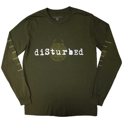 Disturbed Long Sleeve T Shirt - European Tour '23 Take Back