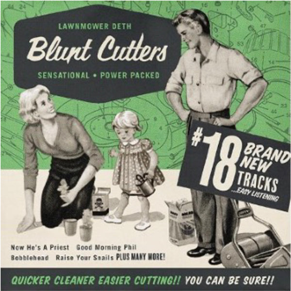 Lawnmower Deth LP - Blunt Cutters - Transparent Green Vinyl | Buy Now For 38.99