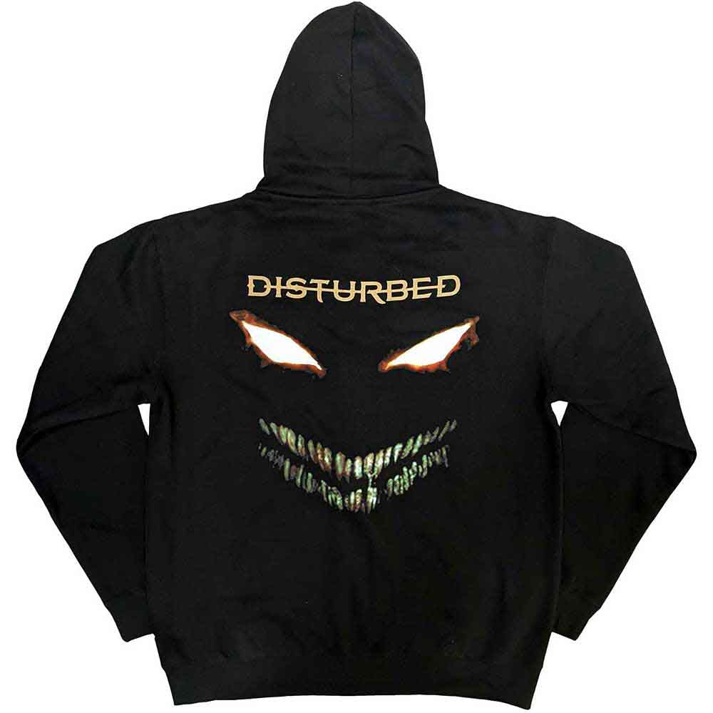 Disturbed Zip Hoodie - The Face