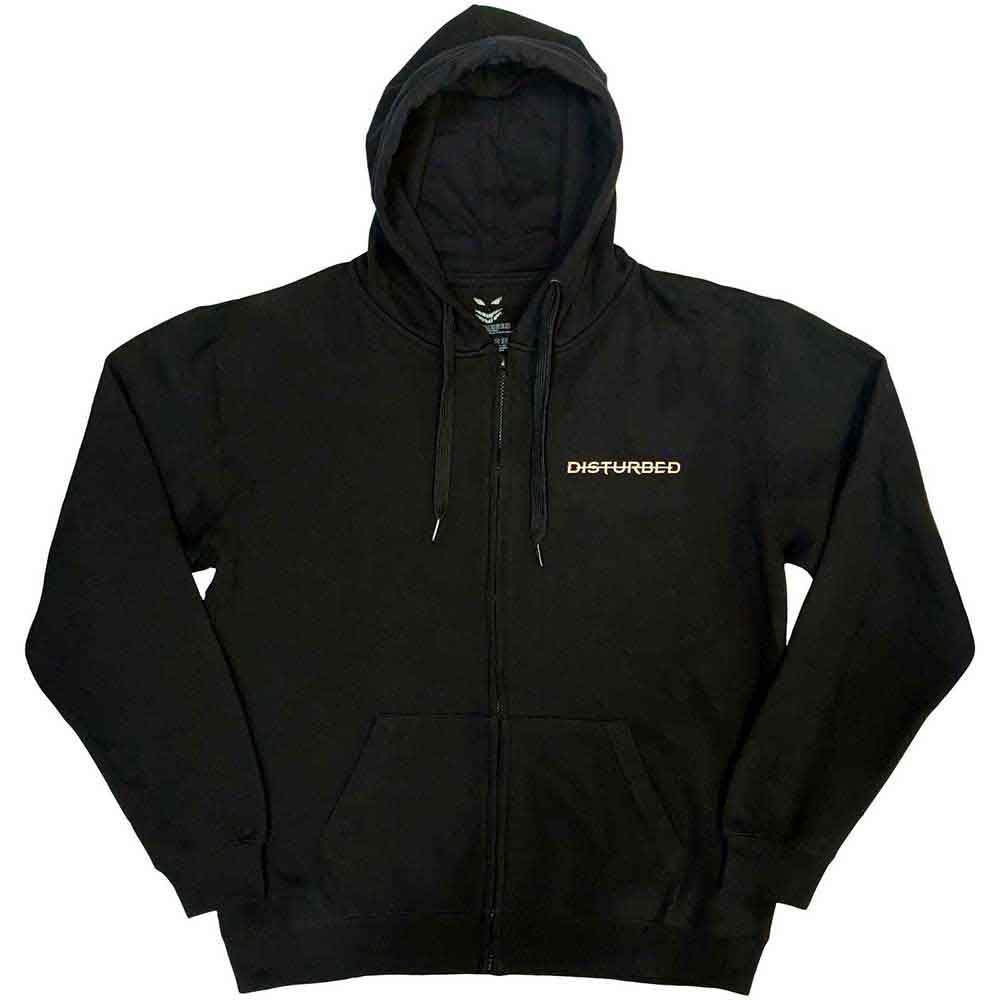 Disturbed Zip Hoodie - The Face