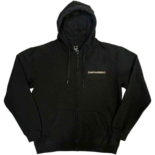 Disturbed Zip Hoodie - The Face
