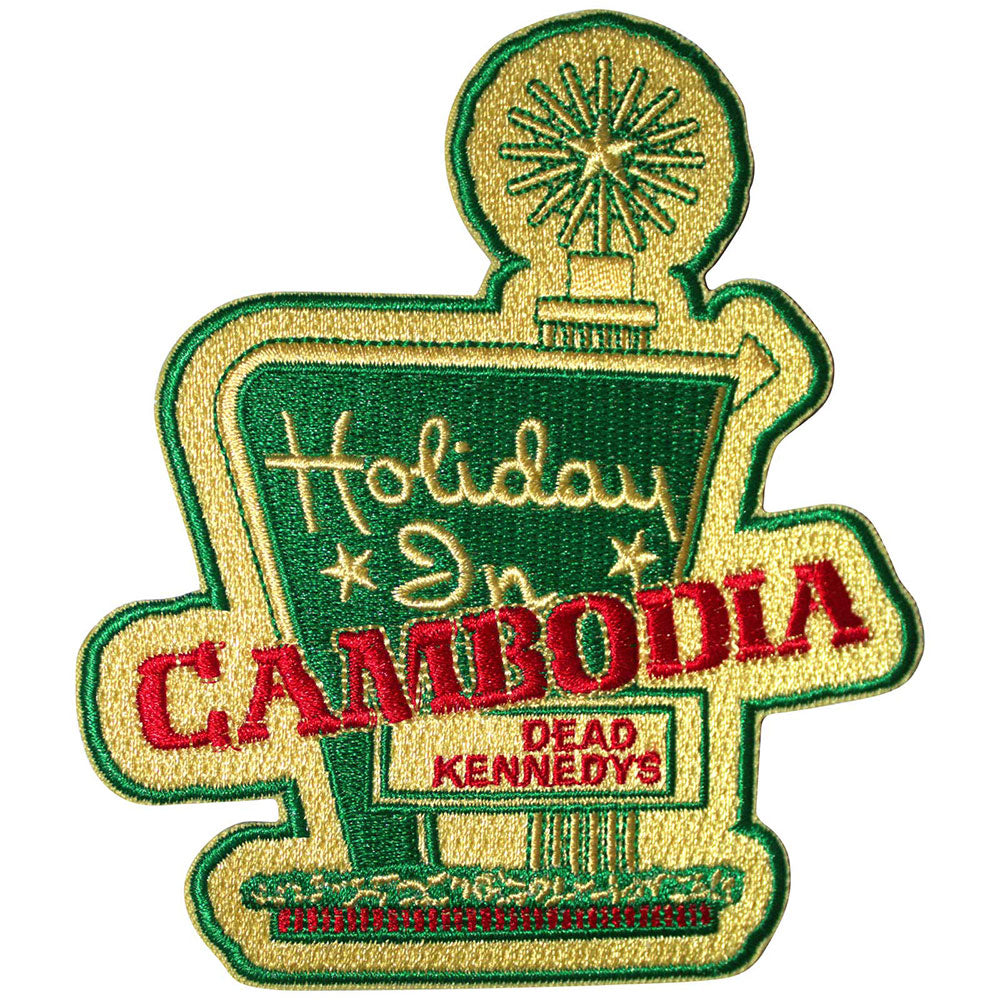 Dead Kennedys Patches-Iron On - Classic Tongue | Buy Now For 9.99