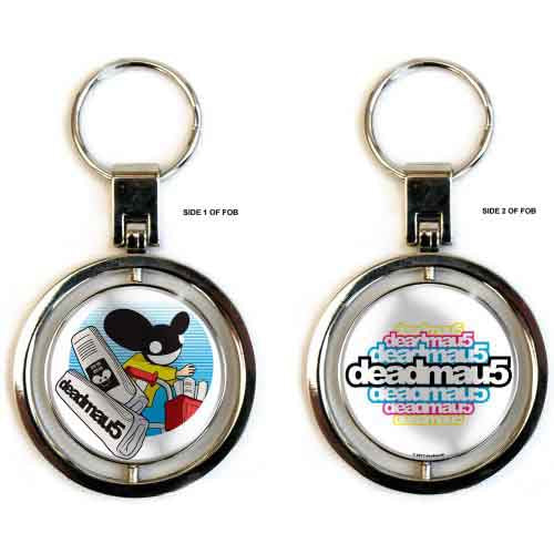 Deadmau5 Spinner Keychains - Papermau5