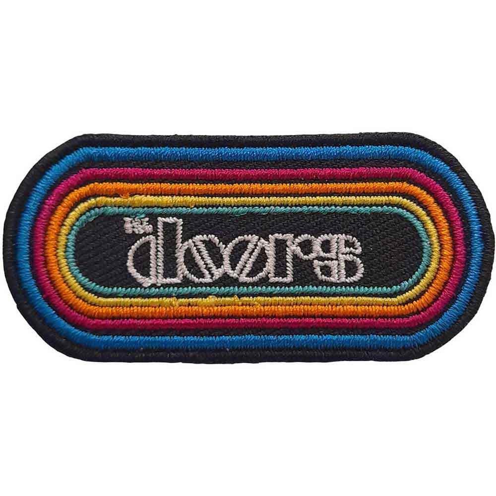 The Doors Patches - Iron On - Rainbow Logo
