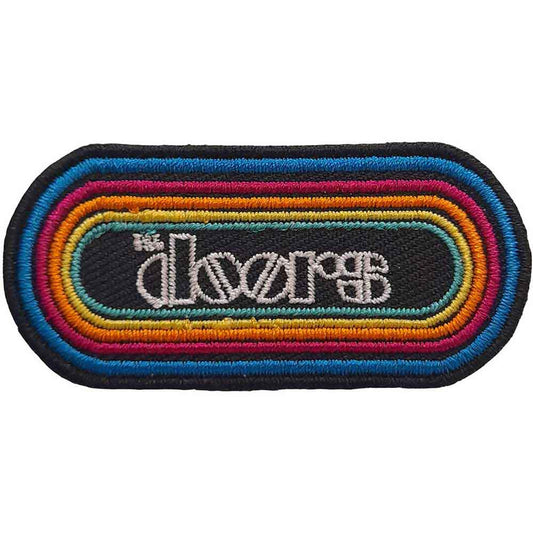 The Doors Patches - Iron On - Rainbow Logo