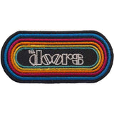 The Doors Patches - Iron On - Rainbow Logo