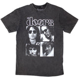 The Doors T Shirt - Squares Stone Wash