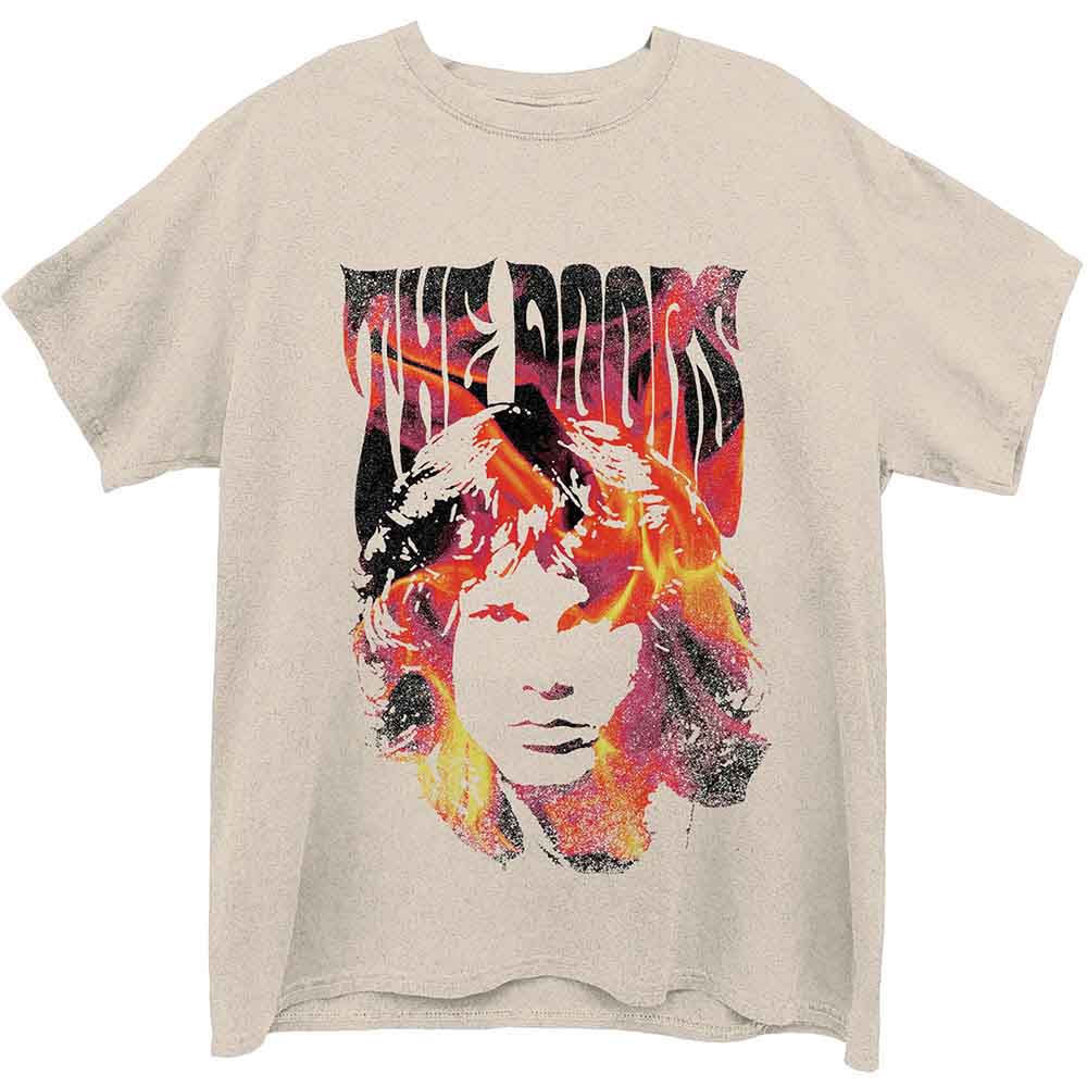 The Doors T Shirt - Jim Face Fire