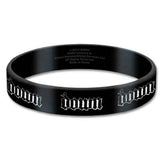 Down Wrist Bands - Rubber Gummy - Logo