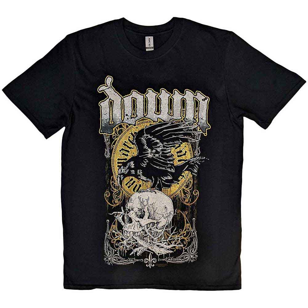Down T Shirt - Swamp Skull