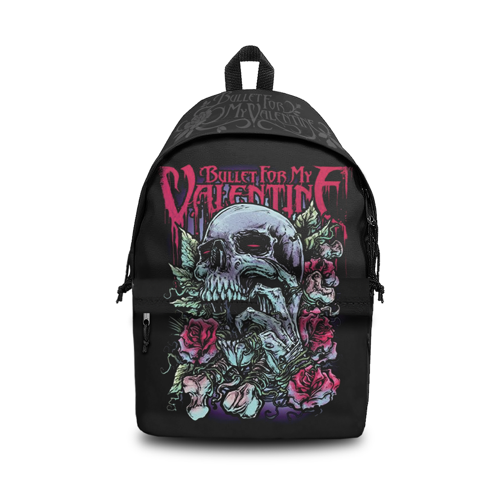 Rocksax Bullet For My Valentine Mini Daypack - Skull Red Eyes | Buy Now For 29.99