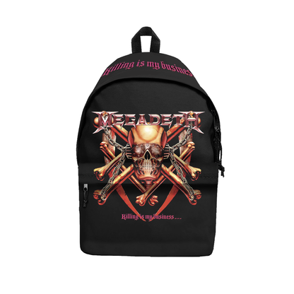 Rocksax Megadeth Daypack - Killing Is My Business | Buy Now For 39.99