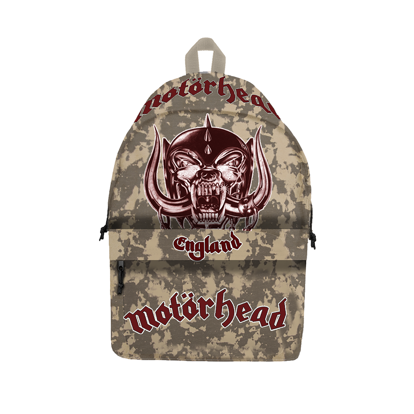 Rocksax Motorhead Mini Daypack - England White | Buy Now For 29.99