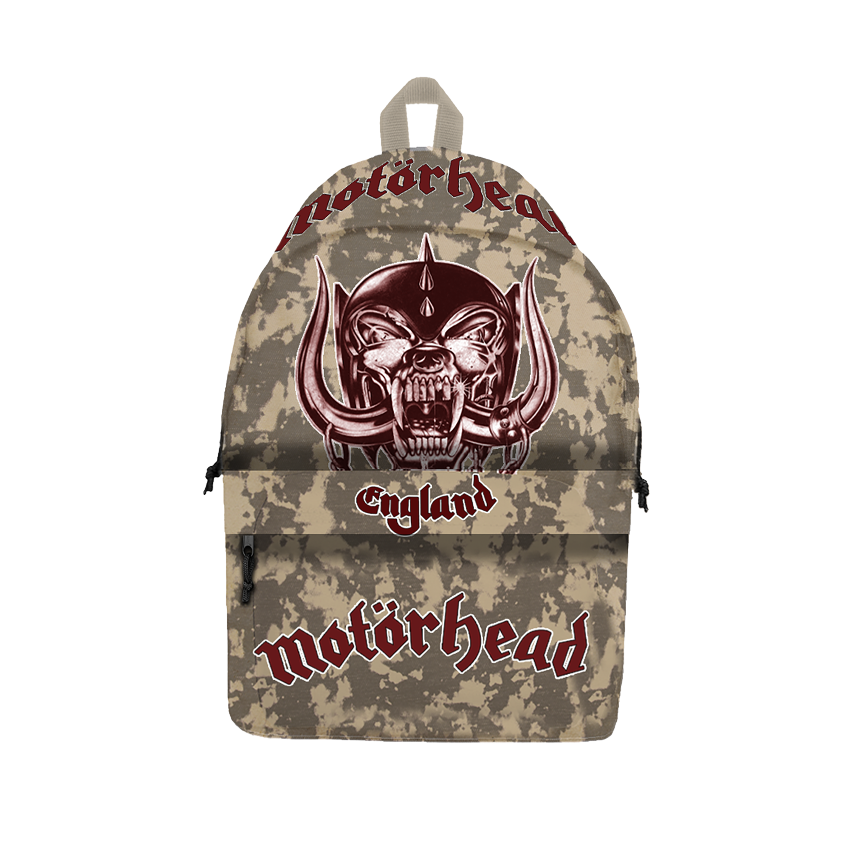 Rocksax Motorhead Mini Daypack - England White | Buy Now For 29.99