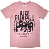 Deep Purple T Shirt - 1972 Concert Stone Wash | Buy Now For 24.99
