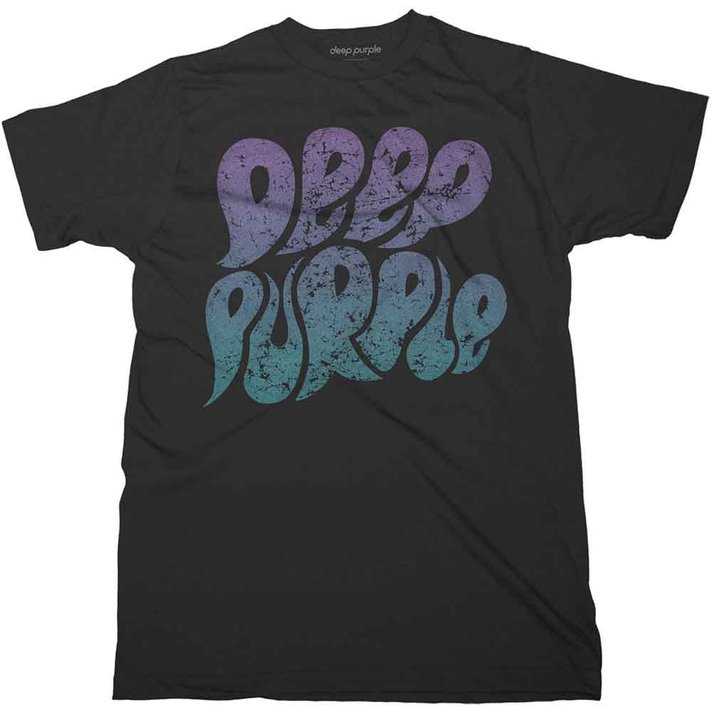 Deep Purple T Shirt - Bubble Logo