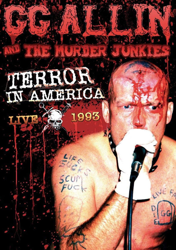 Gg Allin DVD - Terror In America: Live 1993 | Buy Now For 19.99
