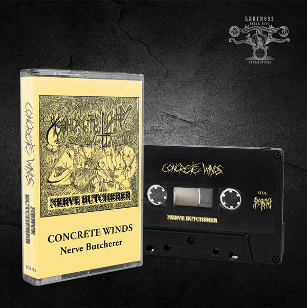 Concrete Winds Music Cassette - Nerve Butcherer | Buy Now For 19.99