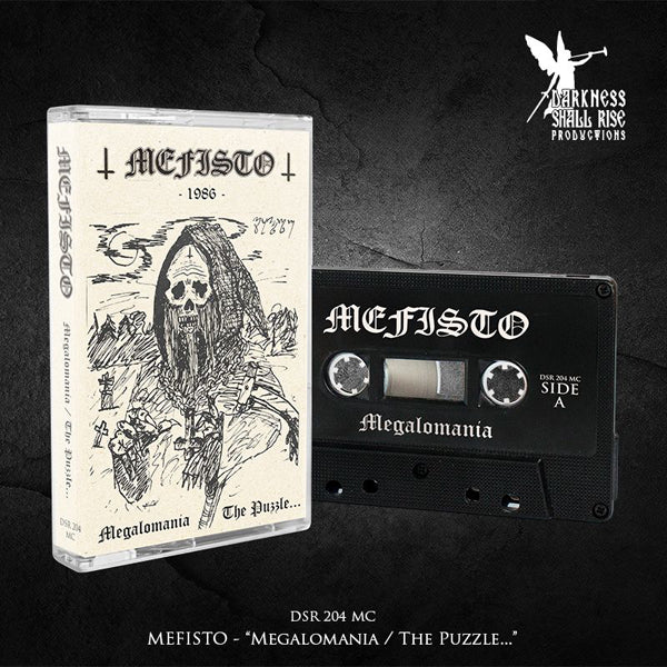 Mefisto Music Cassette - Megalomania / The Puzzle | Buy Now For 19.99