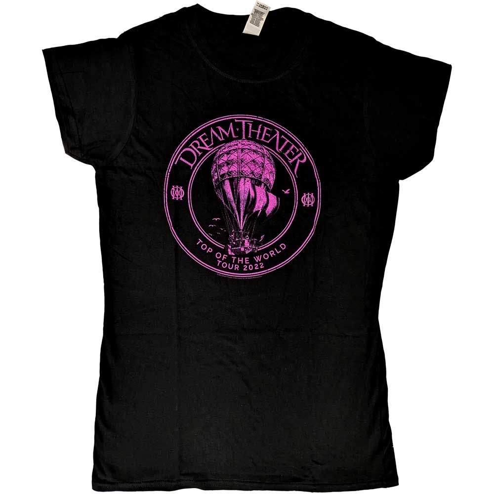 Dream Theater Woman's T Shirt - Hot Air Balloon TOTW Tour 2022