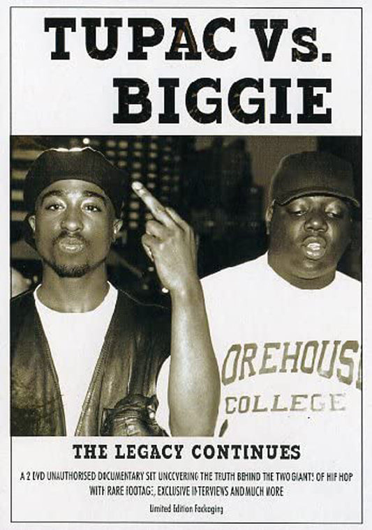 Tupac Shakur & Notorius Big DVD - Tupac Vs Biggie: The Legend | Buy Now For 19.99