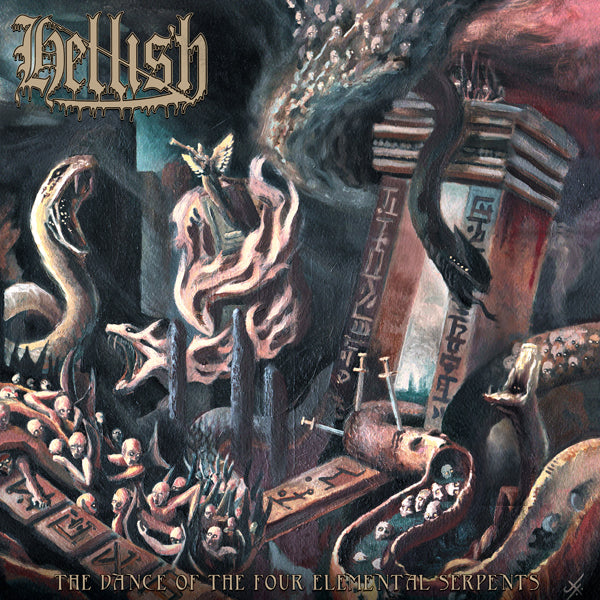 Hellish LP - The Dance Of The Four Elemental Serpents | Buy Now For 41.99