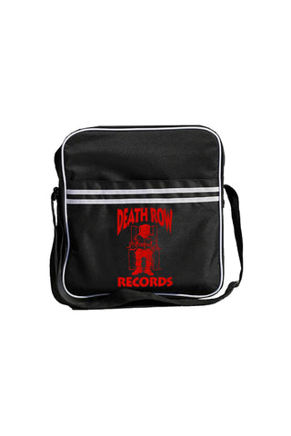 Rocksax Death Row Records Zip Top Messenger Record Bag - Death Row Records