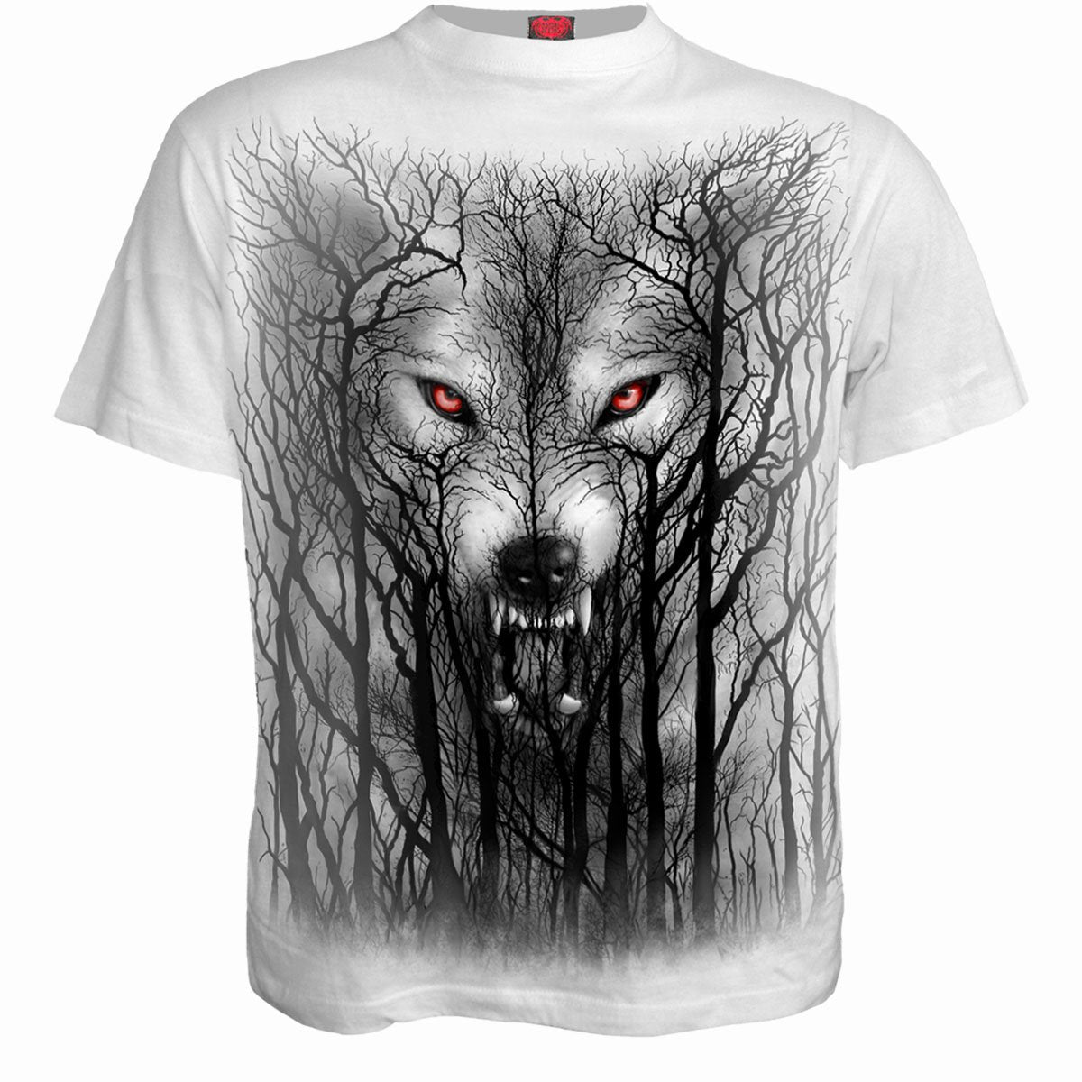 FOREST WOLF - T-Shirt White