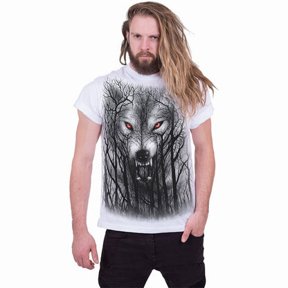 FOREST WOLF - T-Shirt White