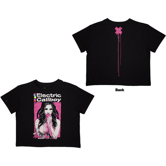 Electric Callboy Women's Crop Top - Eat Me Alive | Buy Now For 24.99
