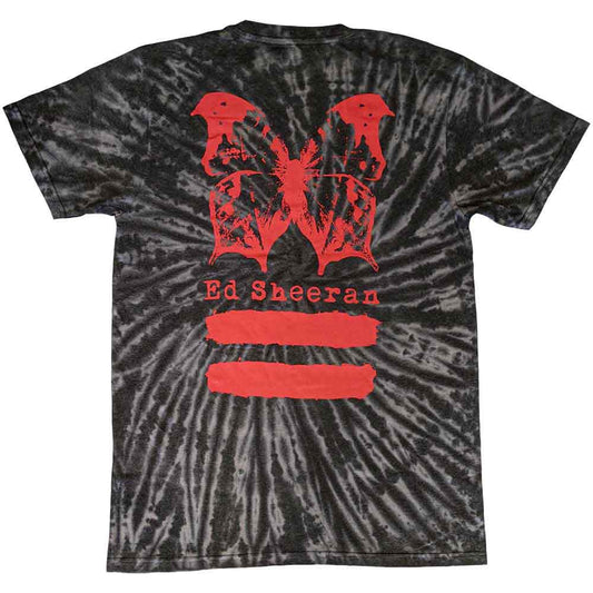 Ed Sheeran T Shirt - Red Equals Butterfly