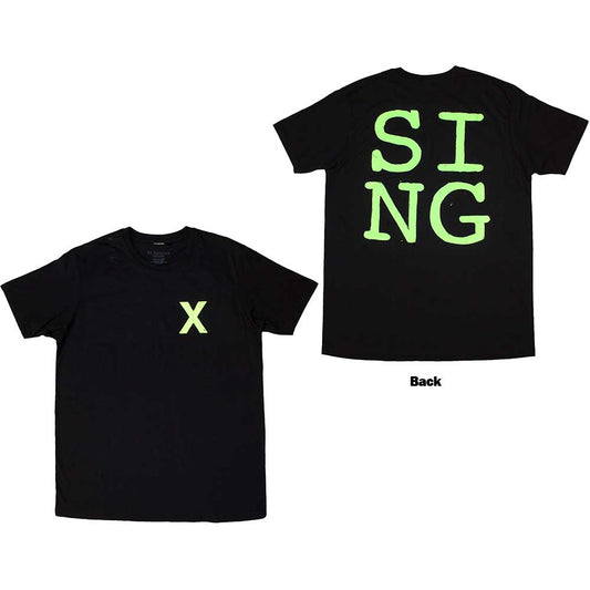 Ed Sheeran T Shirt - Multiply Pocket - Sing