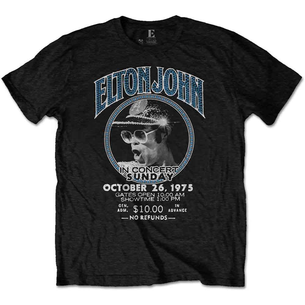 Elton John T Shirt - Live in Concert