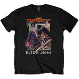 Elton John T Shirt - Captain Fantastic