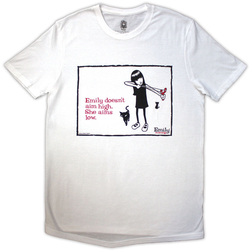 Emily The Strange T Shirt - Aims Low