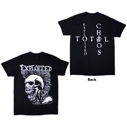 The Exploited T Shirt - Mohican Skull | Buy Now For 24.99