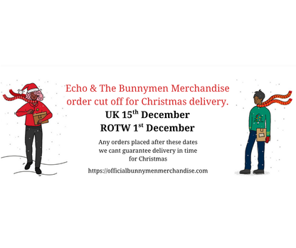 Official Echo & The Bunnymen Vintage 1983 Porcupine T-Shirt