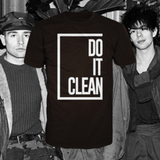 Official Echo & The Bunnymen 'Do It Clean' Lyric Shirt
