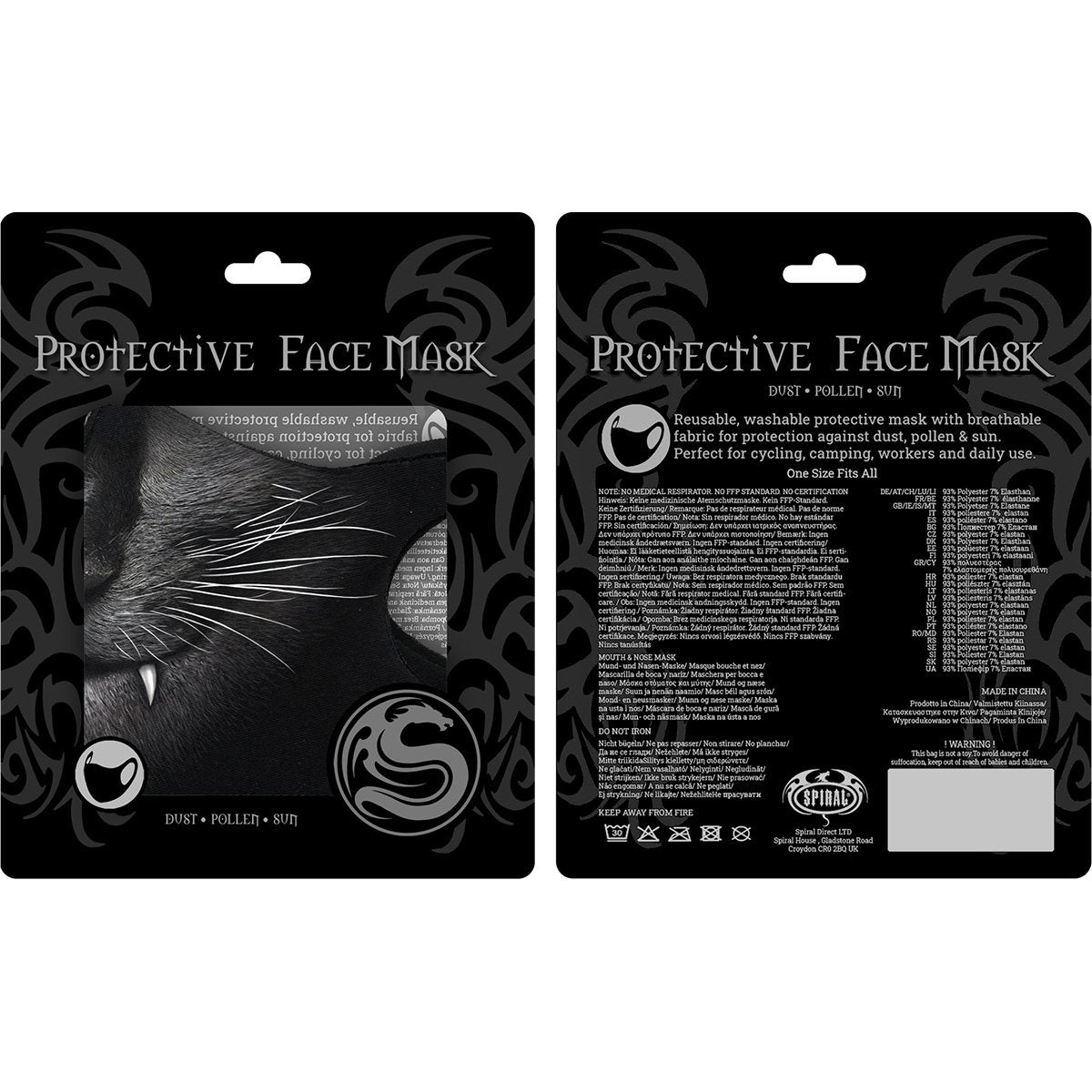 CAT FANGS - Face Mask