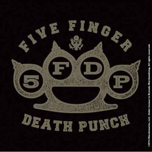Five Finger Death Punch Cork Coaster - Ace Of Spades JD Print | Buy Now For 9.99